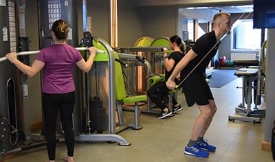 Gym på Företagshälsan i Sävsjö.