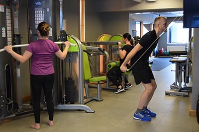 Gym på Företagshälsan i Sävsjö.